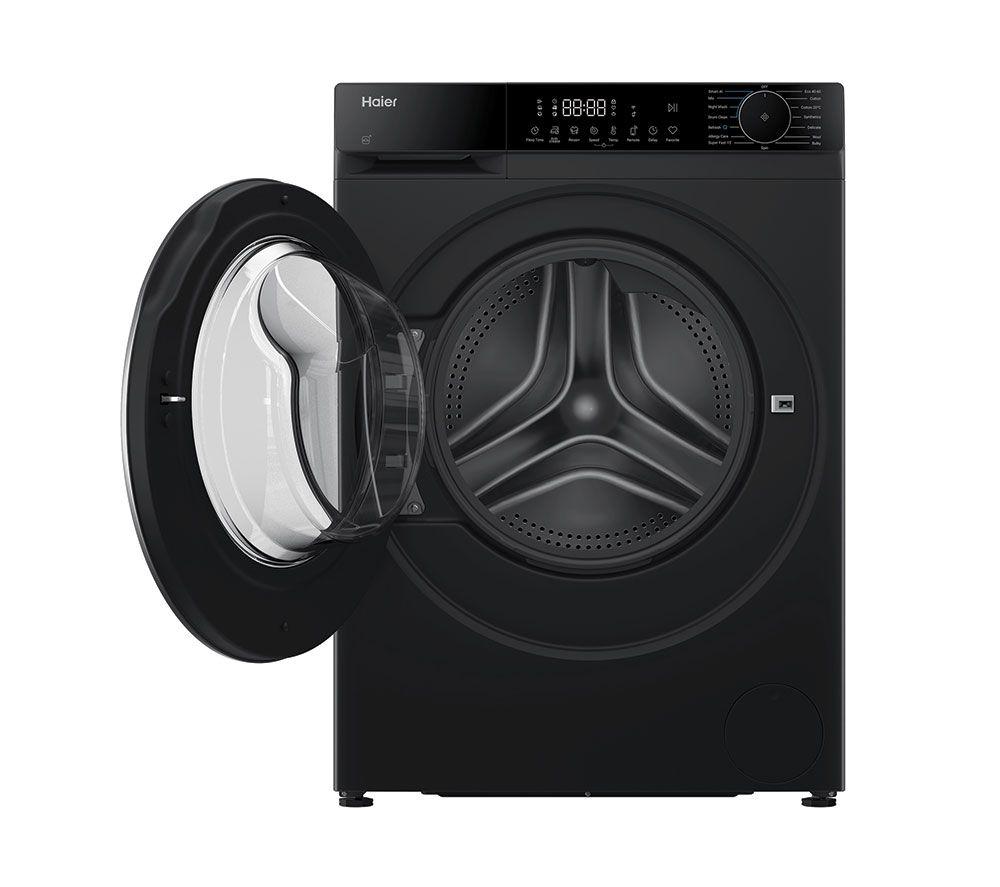 HAIER X Series 5 HW100-B14357BUUK WiFi-enabled 10 kg 1400 Spin Washing Machine - Black image number 16 of 17