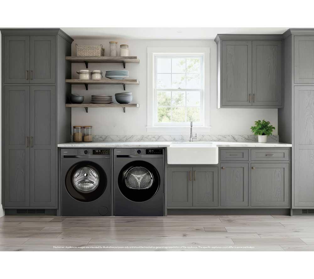 CANDY Quick Pro GD 410B8G-80 10 kg 1400 Spin Washing Machine - Graphite image number 3 of 10
