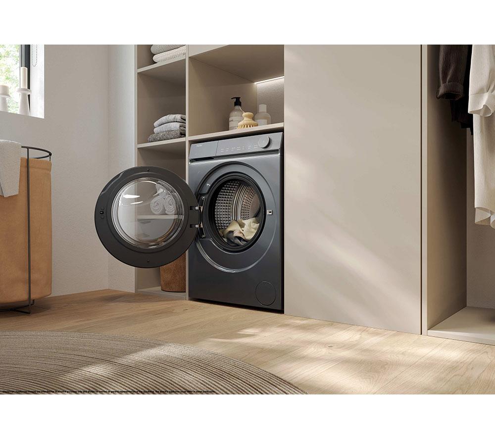 HAIER X Series 7 HW120-B14367GUUK WiFi-enabled 12 kg 1400 Spin Washing Machine - Graphite image number 5 of 15