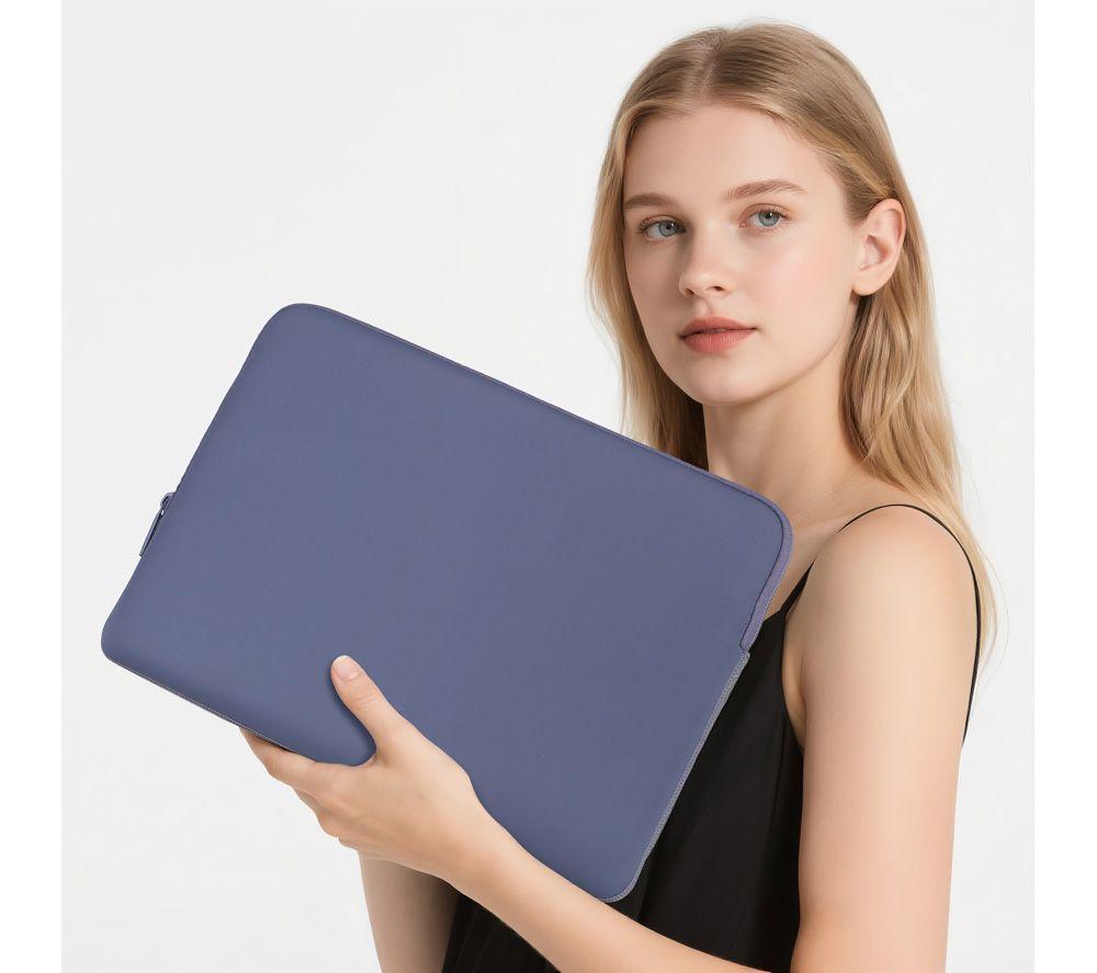 GOJI G14MSLBU26 13" MacBook Air & 14" MacBook Pro Sleeve - Ocean Blue image number 9 of 9