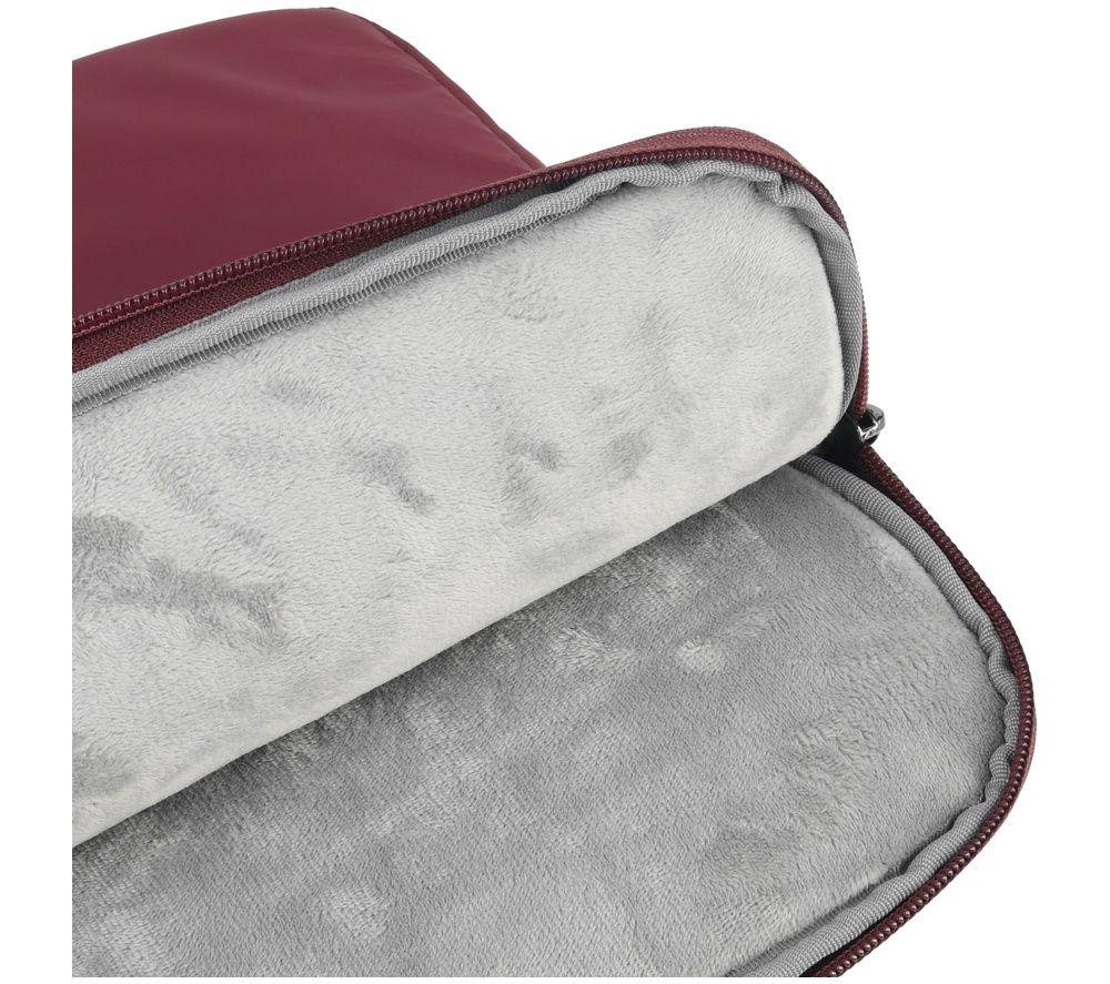 GOJI G15PFSLRD26 15.6" Laptop Sleeve - Burgundy image number 3 of 6