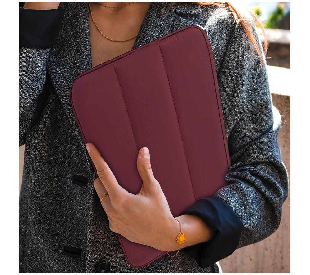 GOJI G15PFSLRD26 15.6" Laptop Sleeve - Burgundy image number 6 of 6