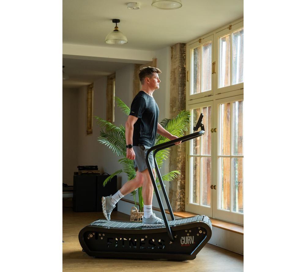 CURV CT-400 Get Ahead Treadmill - Black image number 3 of 4