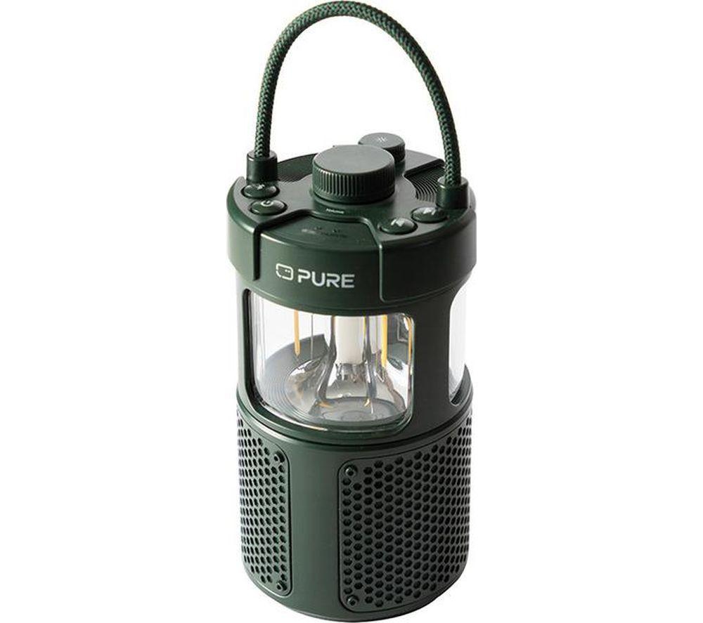 PURE Woodland Glow Portable Bluetooth Speaker - Green image number 2 of 7
