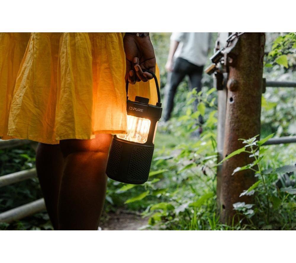 PURE Woodland Glow Portable Bluetooth Speaker - Green image number 4 of 7