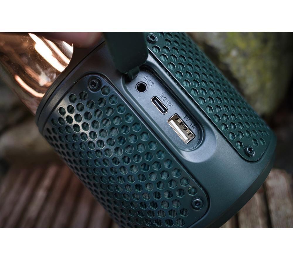 PURE Woodland Glow Portable Bluetooth Speaker - Green image number 5 of 7
