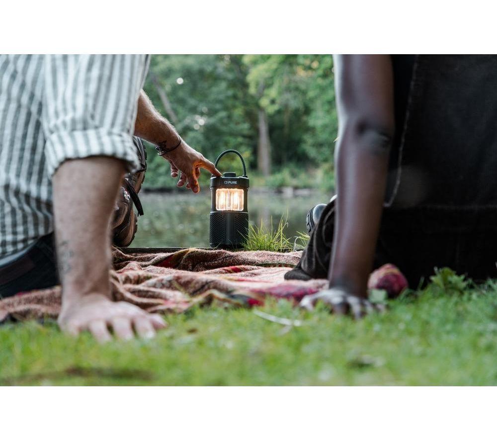 PURE Woodland Glow Portable Bluetooth Speaker - Green image number 6 of 7
