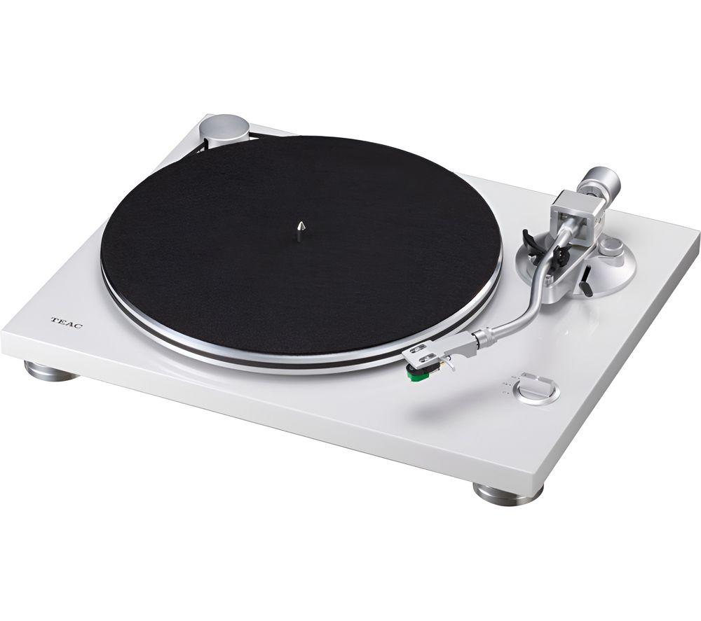 TEAC TN-3B-SE/WH Belt Drive Turntable - White image number 2 of 2
