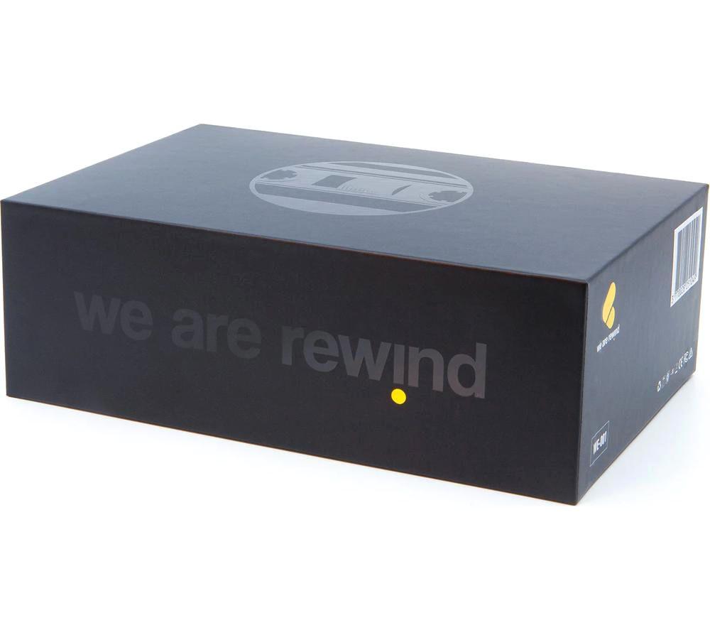 WE ARE REWIND Amy Personal Cassette Player - Black & Yellow image number 4 of 4