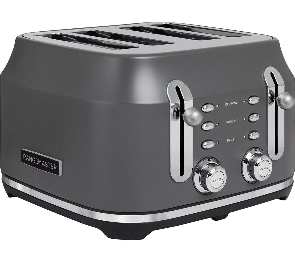 RANGEMASTER Classic Collection RMCL4S304GY 4-Slice Toaster - Grey image number 3 of 3