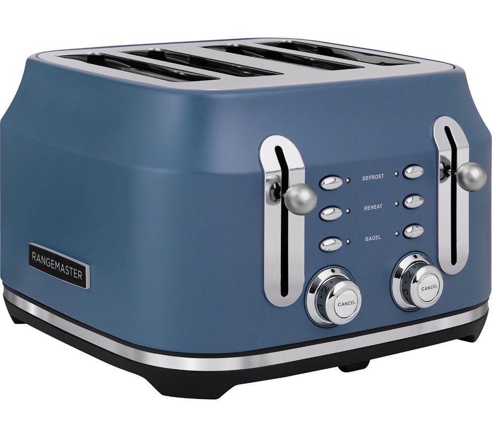 RANGEMASTER Classic Collection RMCL4S304SB 4-Slice Toaster - Stone Blue image number 2 of 3