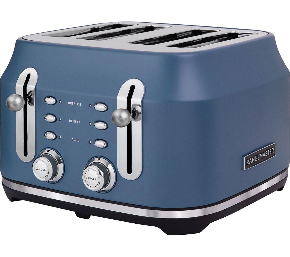 RANGEMASTER Classic Collection RMCL4S304SB 4-Slice Toaster - Stone Blue image number 3 of 3