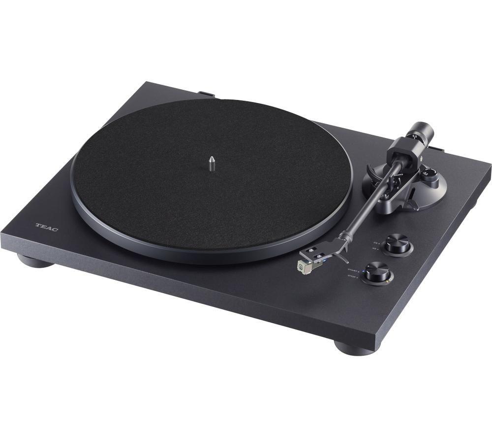 TEAC TN-280BT-A3/B Belt Drive Bluetooth Turntable - Black image number 3 of 3