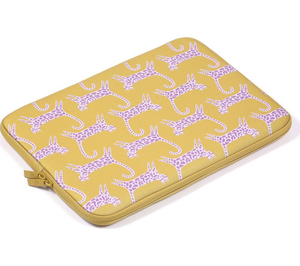 GOJI G14SLBUN26 14" Laptop Sleeve & Mouse Mat - Yellow image number 2 of 7