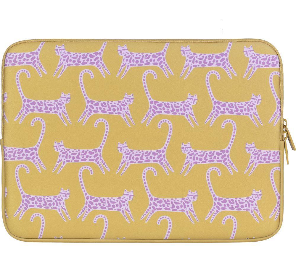 GOJI G14SLBUN26 14" Laptop Sleeve & Mouse Mat - Yellow image number 3 of 7
