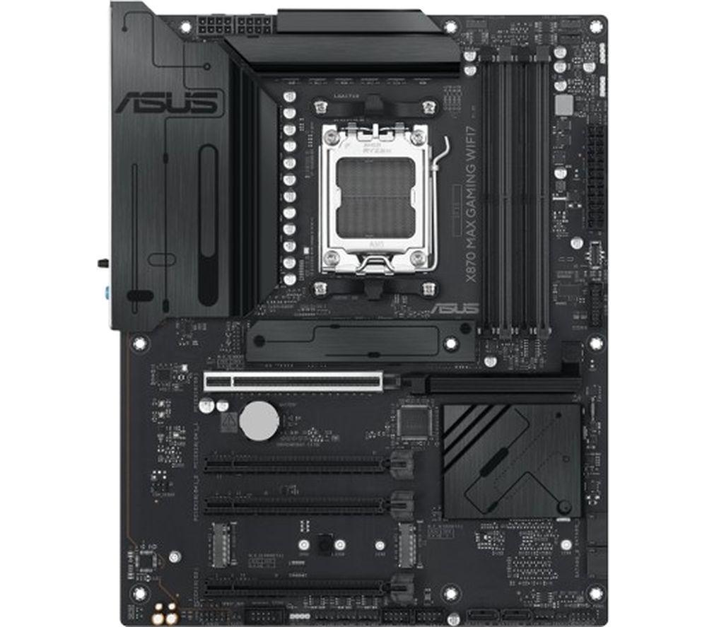 Asus X870 Max Gaming Wifi7 Am5 Motherboard, Black - Image 14