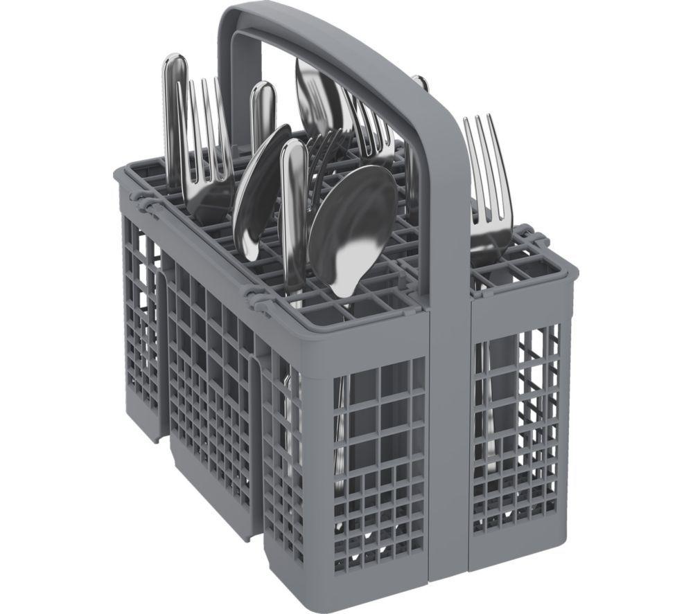 INDESIT Push&Go IN2FE13DT9SUK Full-size Dishwasher - Silver image number 4 of 5