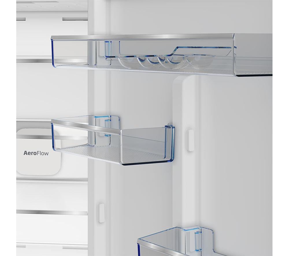 BEKO Pro HarvestFresh CNA6603VPX 60/40 Fridge Freezer - Brushed Steel image number 7 of 9