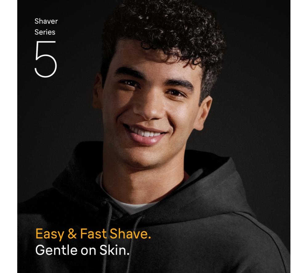 BRAUN Series 5 52-A1000S Electric Shaver - Azure image number 2 of 6