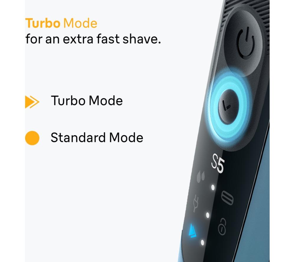 BRAUN Series 5 52-A1000S Electric Shaver - Azure image number 4 of 6