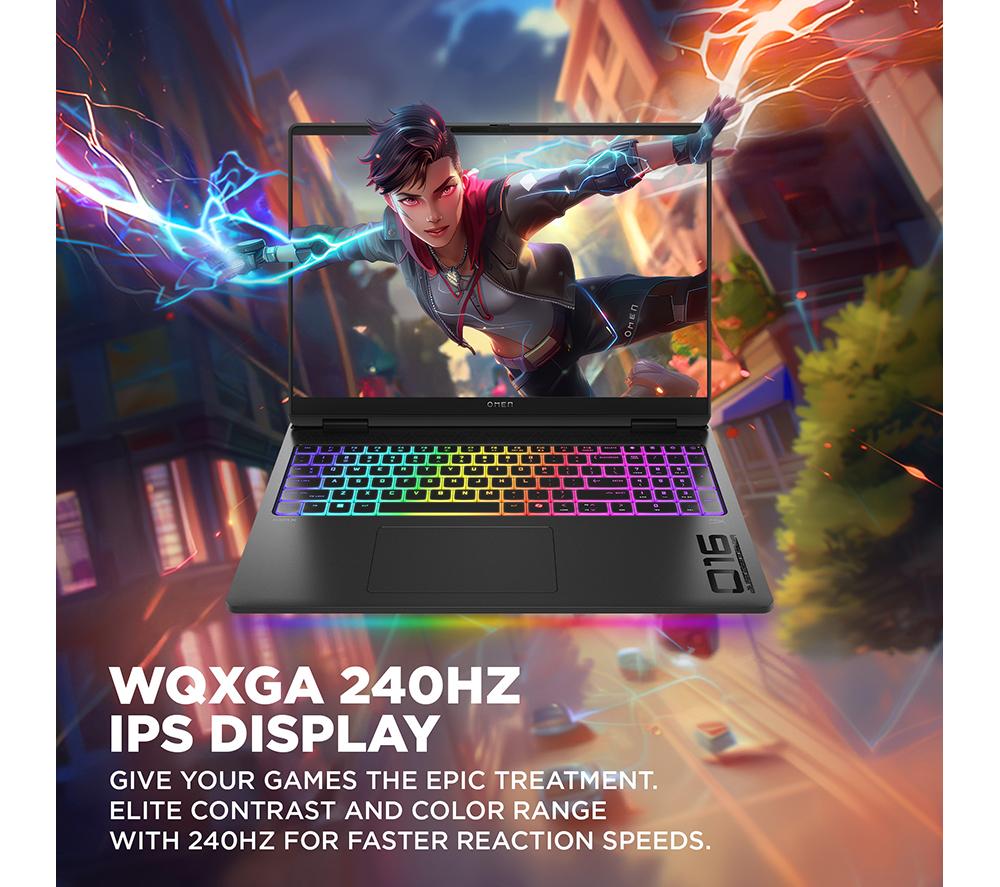 HP OMEN MAX 16-ah0502na 16" Gaming Laptop - Intel&reg; Core&trade; Ultra 9, RTX 5070 Ti, 1 TB SSD image number 6 of 31