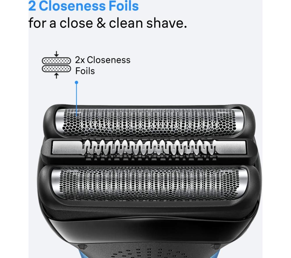 BRAUN Series 3 300S Wet & Dry Foil Shaver - Black image number 3 of 5