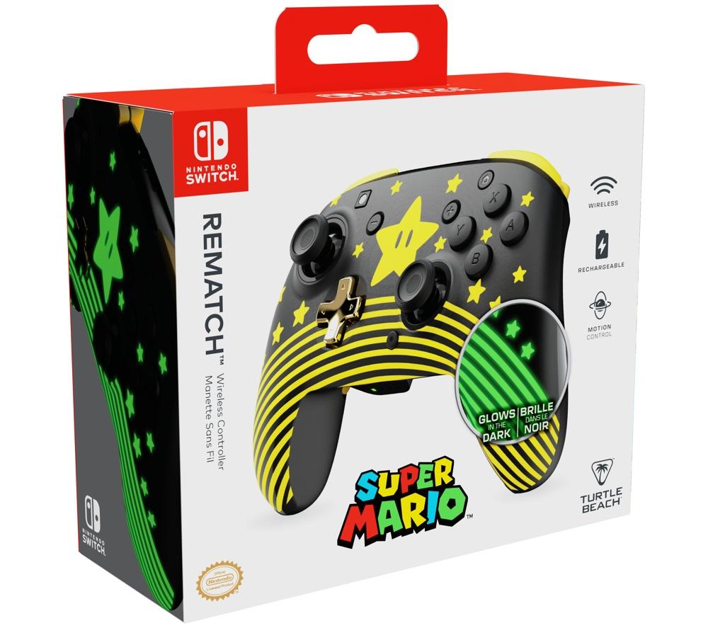 TURTLE BEACH Rematch Wireless Controller for Nintendo Switch - Super Mario Star image number 2 of 17