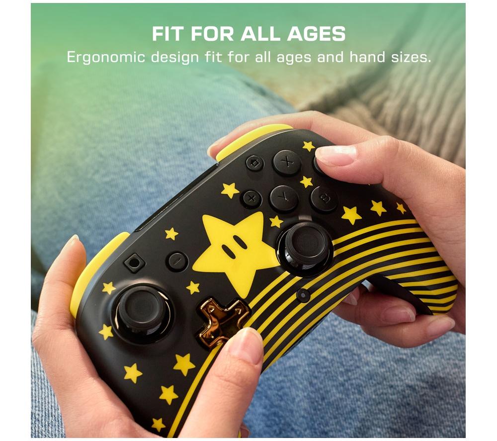 TURTLE BEACH Rematch Wireless Controller for Nintendo Switch - Super Mario Star image number 8 of 17