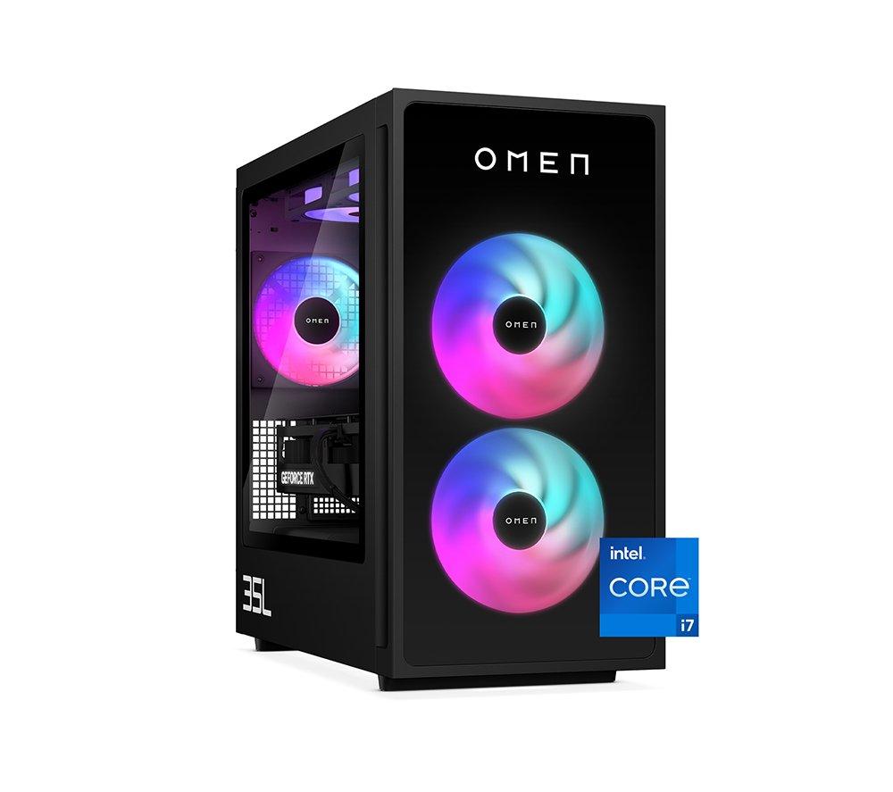 HP OMEN 35L Gaming PC - Intel Core i7, RTX 5060 Ti, 1 TB SSD