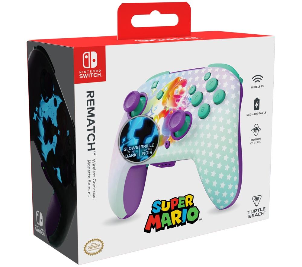 TURTLE BEACH Rematch Wireless Controller for Nintendo Switch - Invincible Mario image number 2 of 17