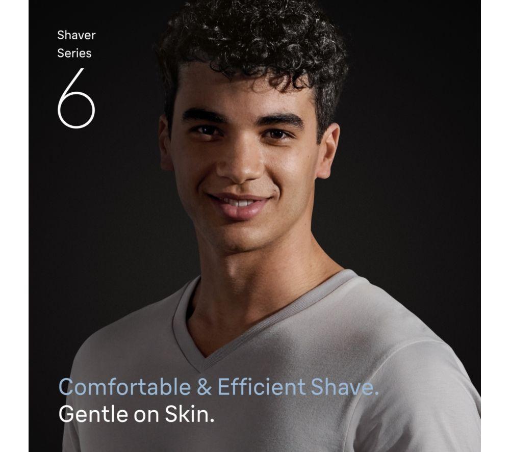 BRAUN Series 6 62-S7650cc Wet & Dry Shaver & SmartCare Centre - Silver image number 6 of 11