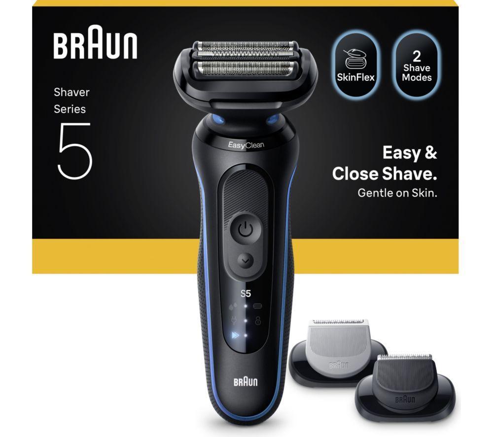 BRAUN Series 5 BRA52-B1650S Wet & Dry Foil Shaver - Blue
