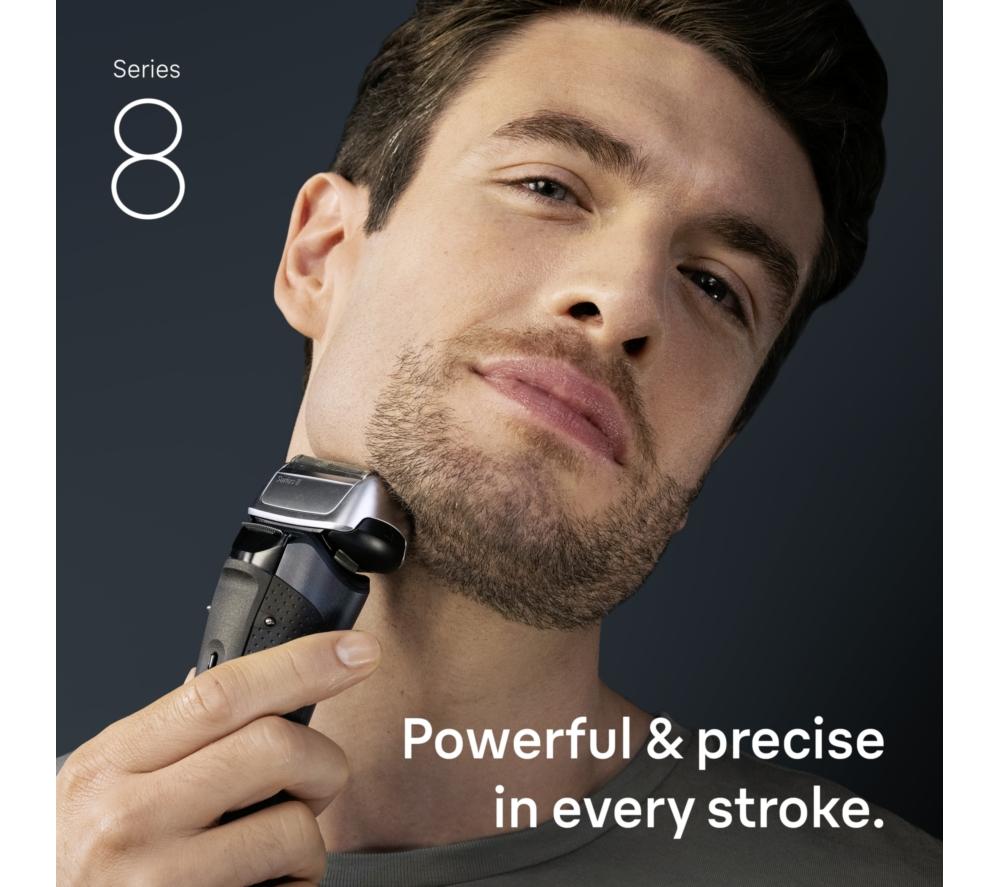 BRAUN Series 8 8603s Electric Shaver - Grey image number 2 of 6