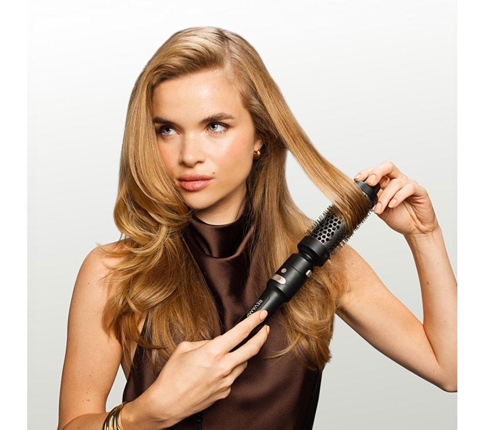 REVAMP Multi Style Revolve 3-in-1 Rotating Hair Styler - Black & Gold image number 6 of 8
