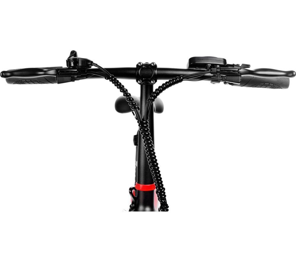 DUCATI MG20 Electric Folding Bike - Black & Red image number 5 of 6