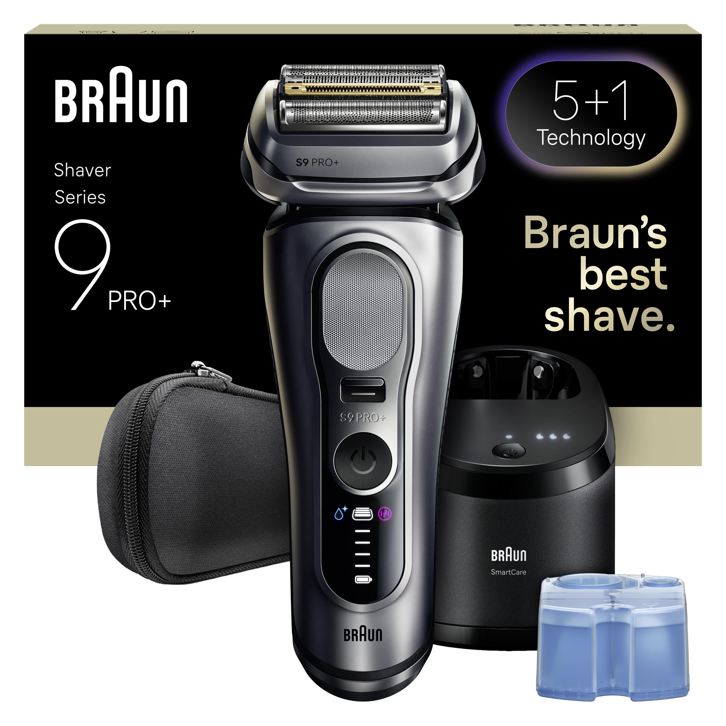 Braun Series 9 Pro 9667cc Wet & Dry Electric Shaver - Silver/Grey
