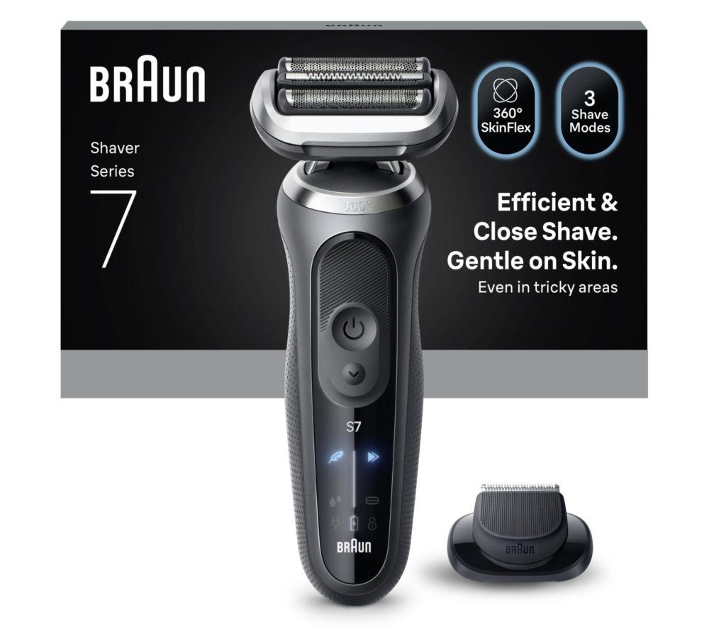 BRAUN Series 7 72-G1200S Wet & Dry Foil Shaver - Grey