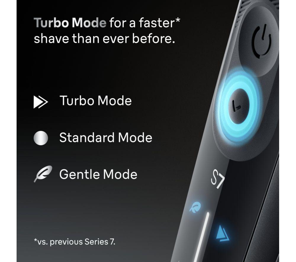 BRAUN Series 7 72-G1200S Wet & Dry Foil Shaver - Grey image number 3 of 6