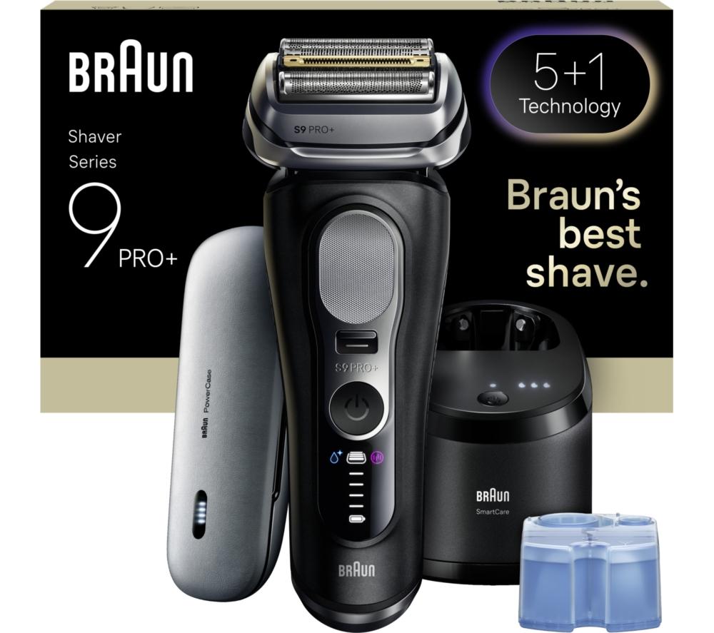 BRAUN Series 9 Pro+ 9670cc Wet & Dry Electric Shaver - Black