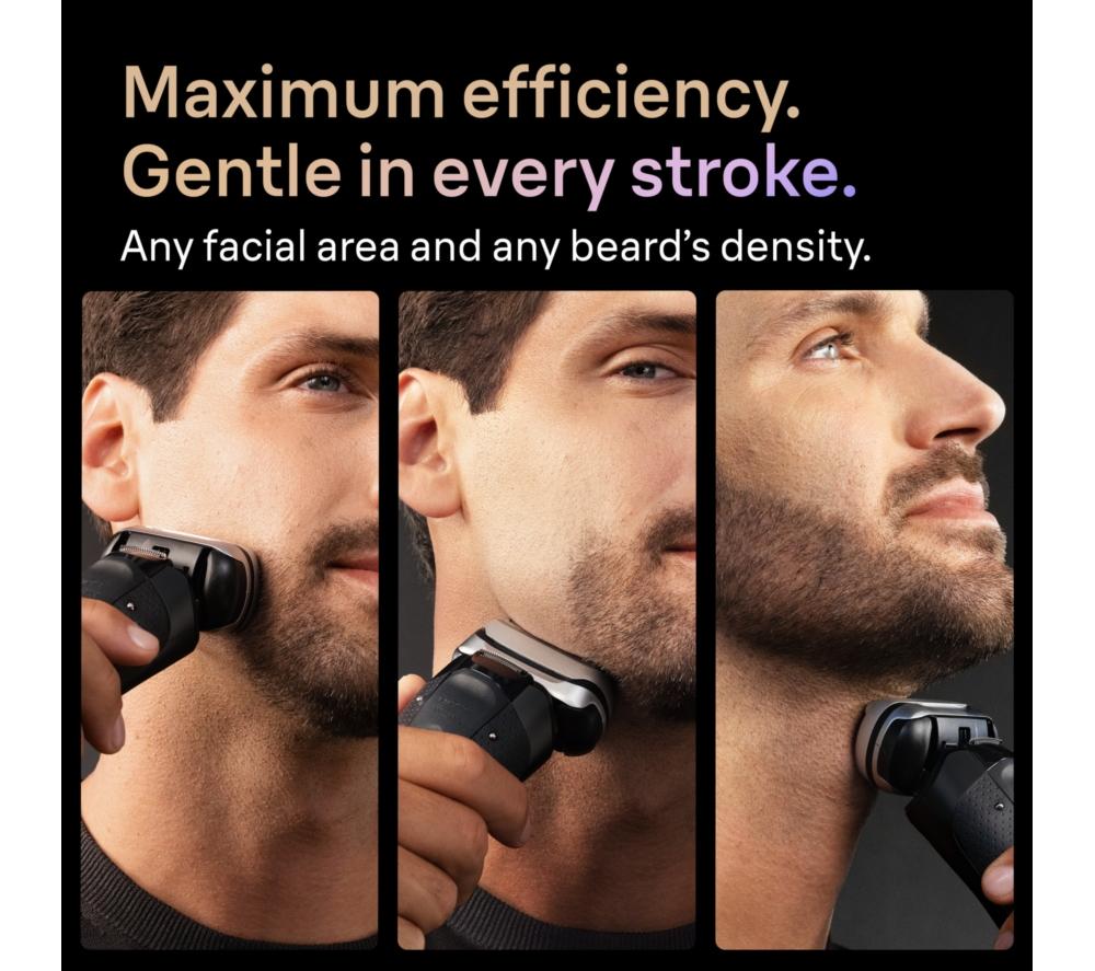 BRAUN Series 9 Pro+ 9610s Wet & Dry Electric Shaver - Black image number 3 of 8