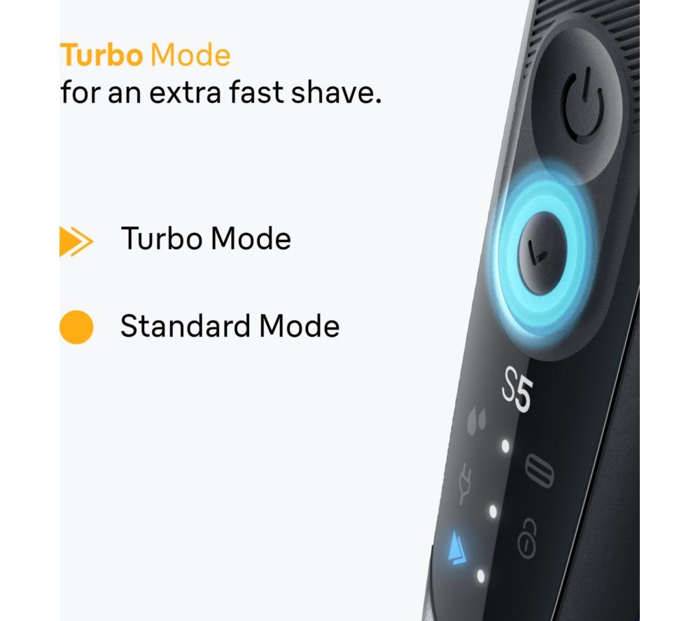 BRAUN Series 5 52-N1200s Electric Shaver - Black image number 4 of 6