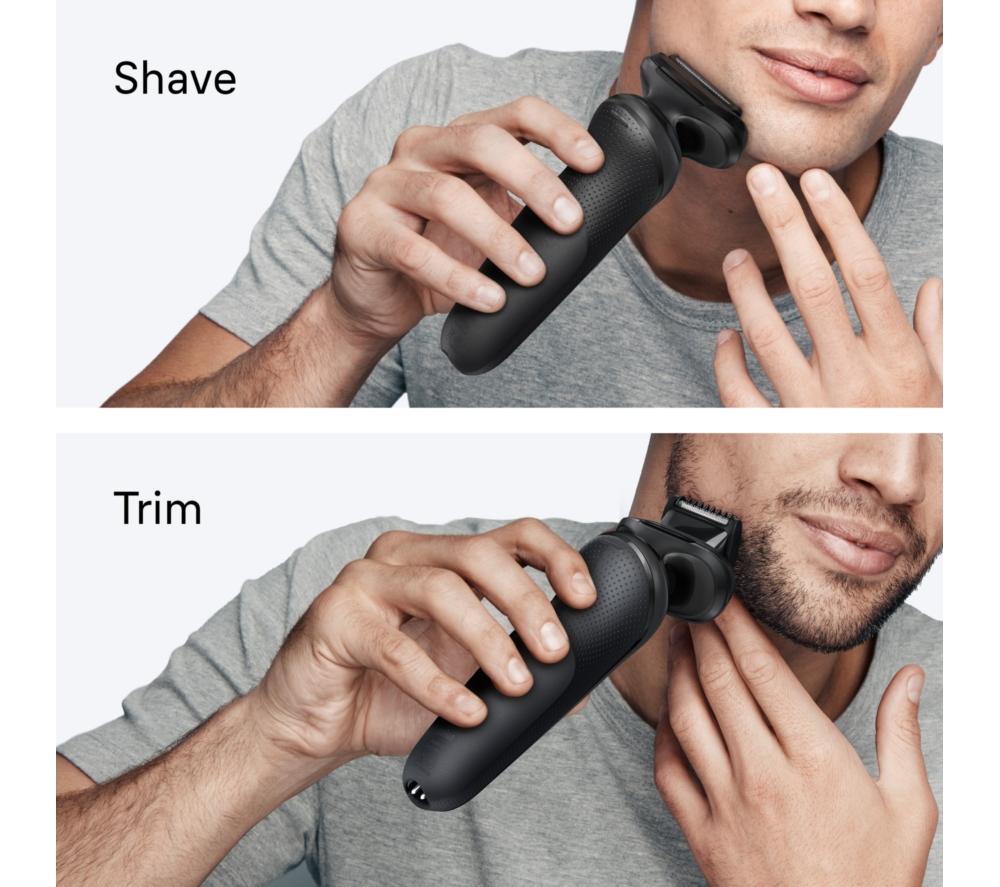 BRAUN Series 5 52-N1200s Electric Shaver - Black image number 5 of 6