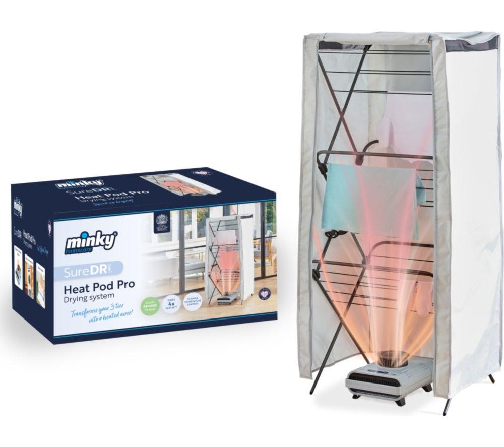 MINKY SureDri Heat Pod System - Grey & Black image number 11 of 12