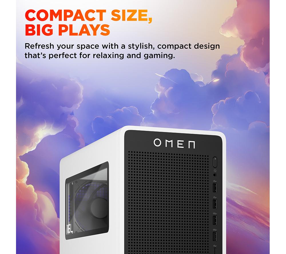 HP OMEN 16L Gaming PC - Intel&reg; Core&trade; Ultra 5, RTX 5060 Ti, 1 TB SSD image number 5 of 26