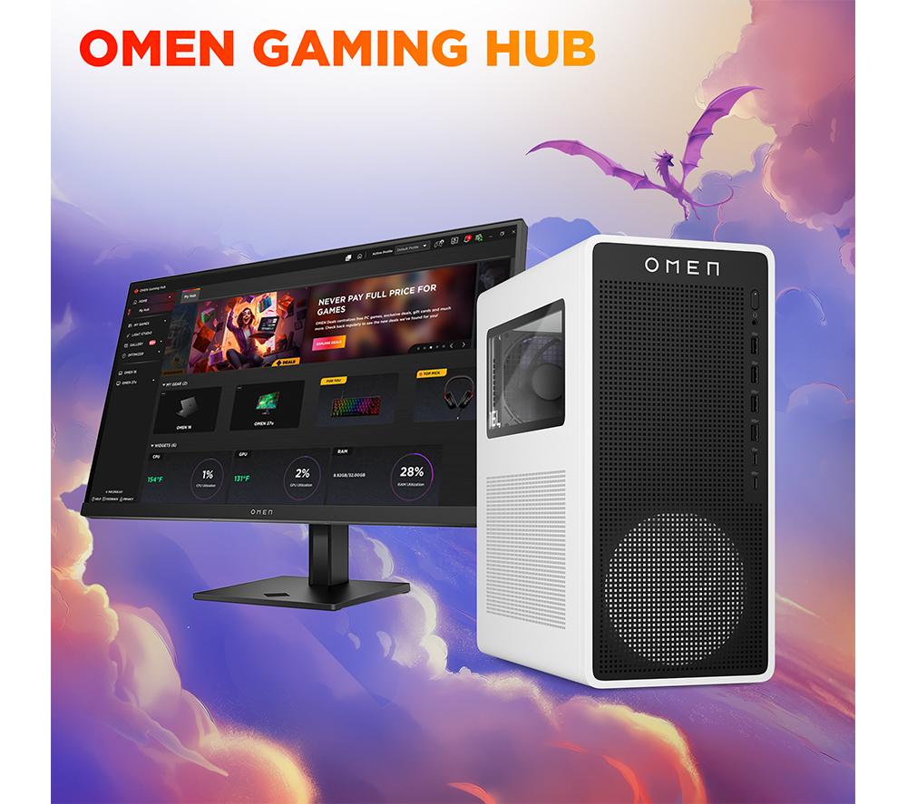 Buy HP OMEN 16L Gaming PC - Intel® Core™ Ultra 5, RTX 5060 Ti, 1