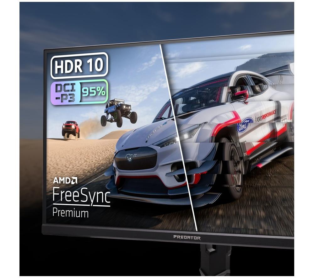 ACER Predator XB323QKV4 4K Ultra HD 31.5" IPS Dual-Mode Gaming Monitor - Black image number 5 of 10