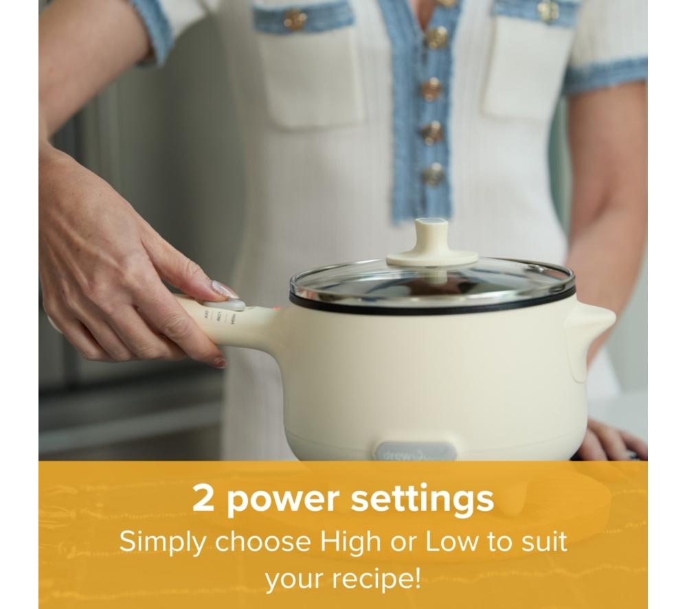 DREW&COLE CleverPot Electric Hot Pot - Cream image number 11 of 18