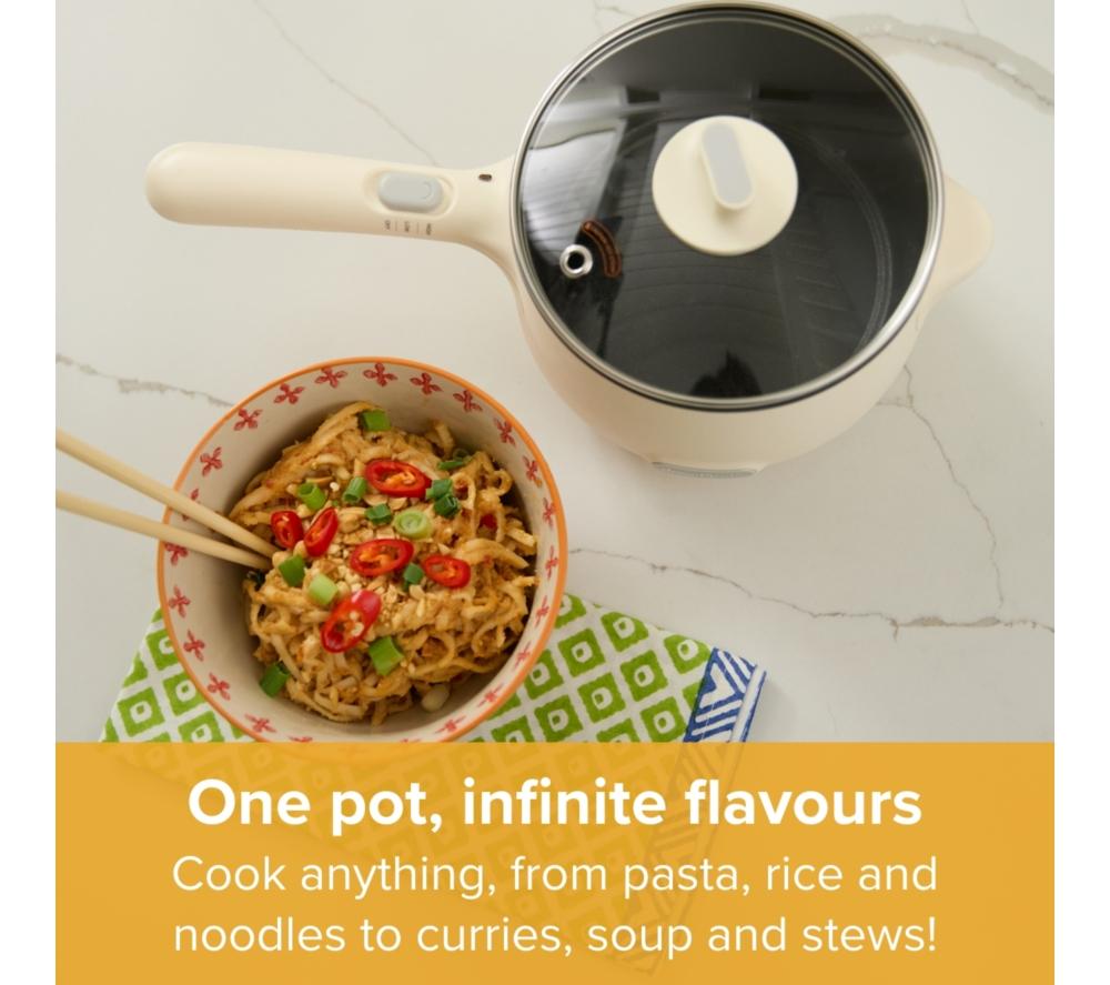 DREW&COLE CleverPot Electric Hot Pot - Cream image number 12 of 18