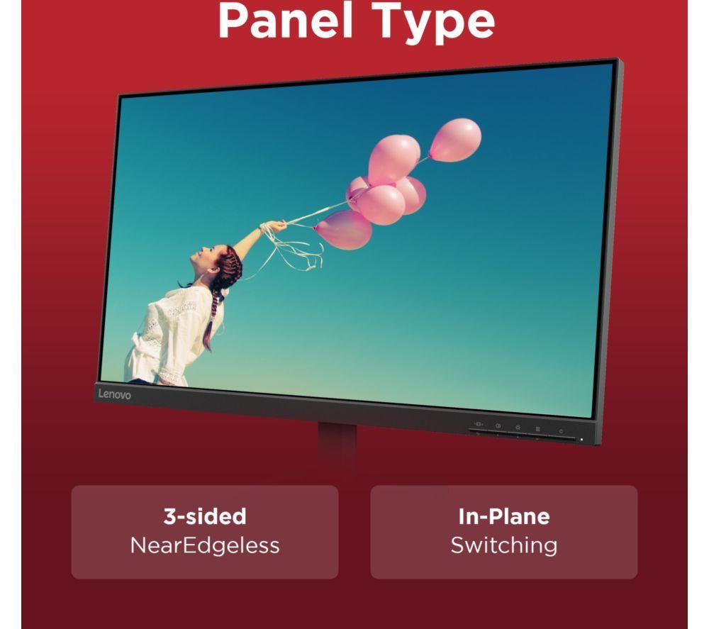 LENOVO L24-4e Full HD 23.8" IPS Monitor - Raven Black image number 5 of 7