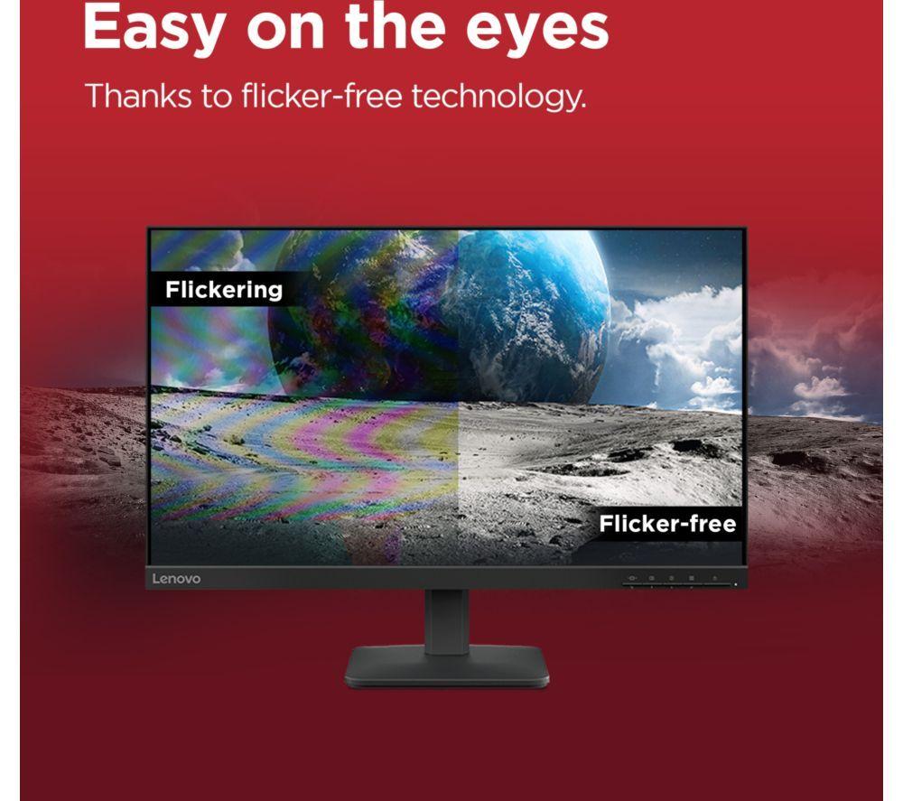 LENOVO L24-4e Full HD 23.8" IPS Monitor - Raven Black image number 6 of 7